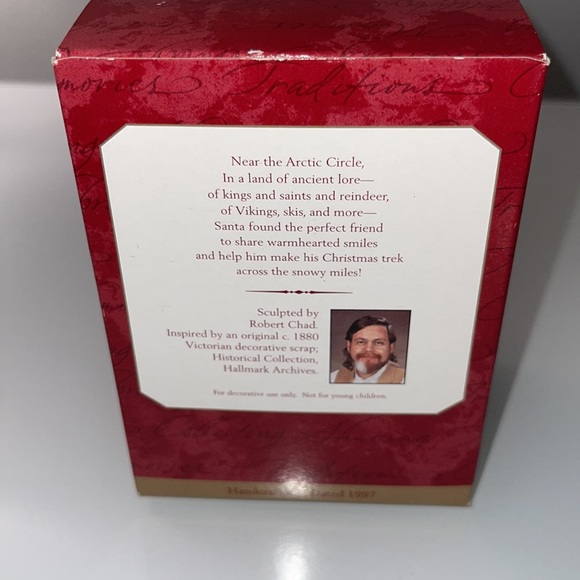 Vintage Santa's Polar Friend Hallmark Keepsake Ornament 1997 - Picture 6 of 7